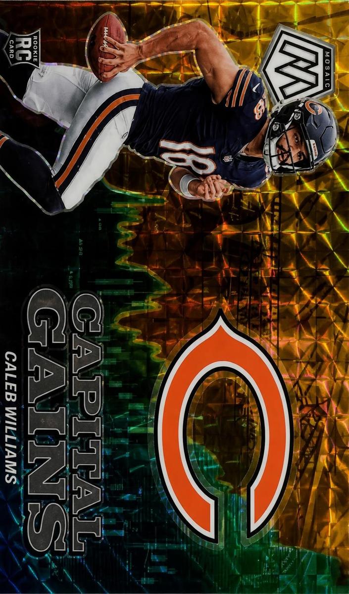 2024 Panini Mosaic Football Mosaic Gold Caleb Williams #2 PSA 9