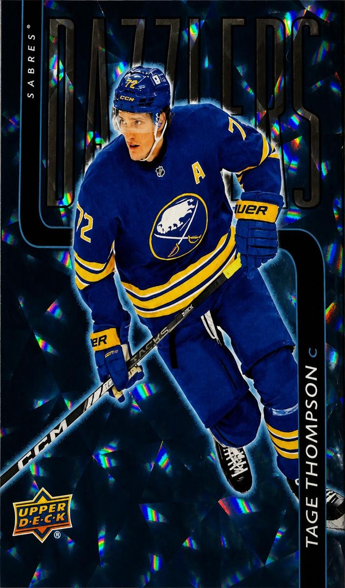 2025 Upper Deck Hockey Blue Tage Thompson #DZ-15