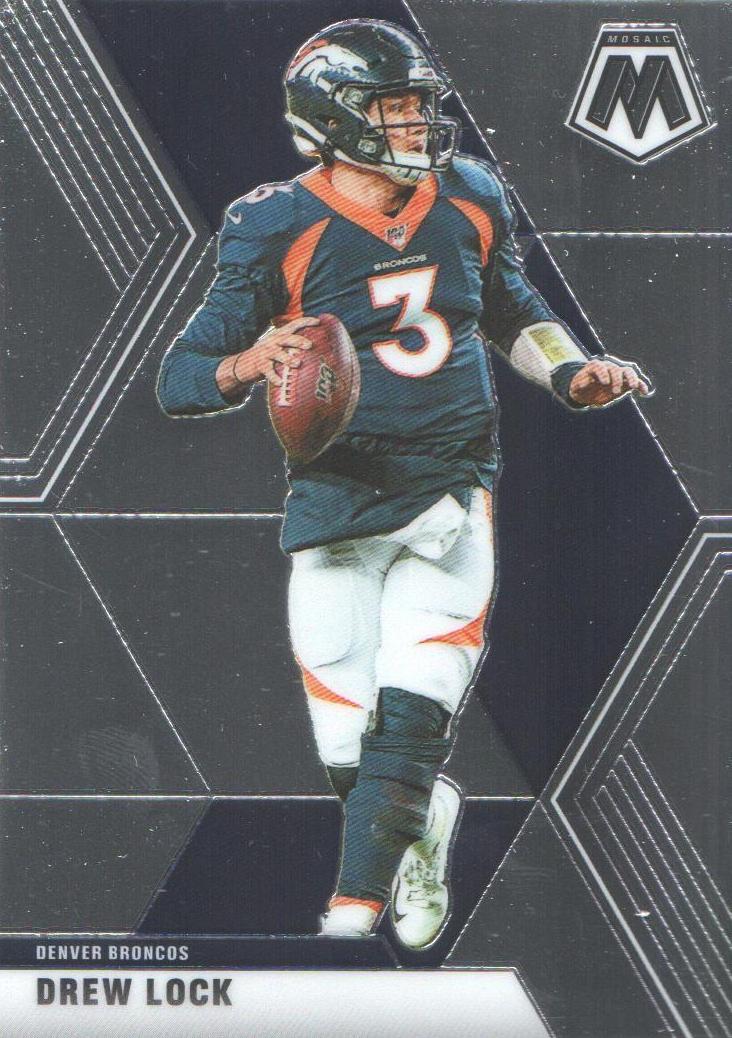 2020 Panini Mosaic Football Drew Lock #66
