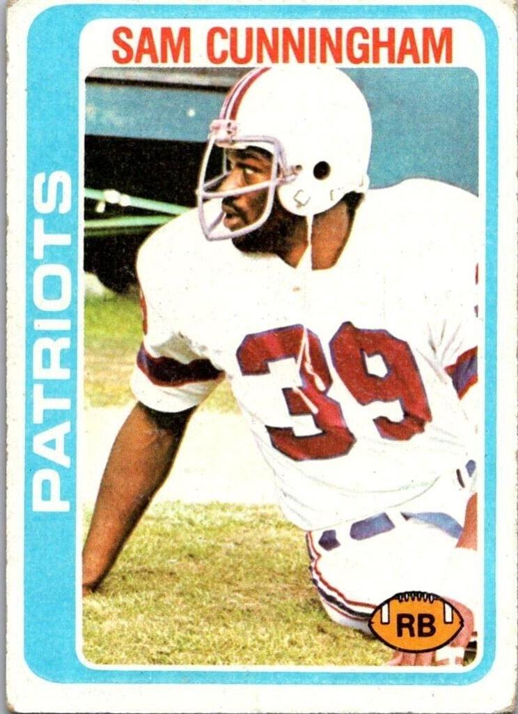 1978 Topps Football Sam Cunningham #341 PSA 10