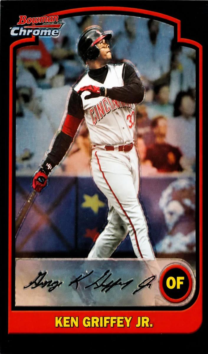 2003 Bowman Chrome Baseball Ken Griffey Jr. #8 PSA 9