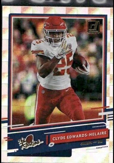 2020 Panini Donruss Football Clyde Edwards-Helaire #TR-CEH