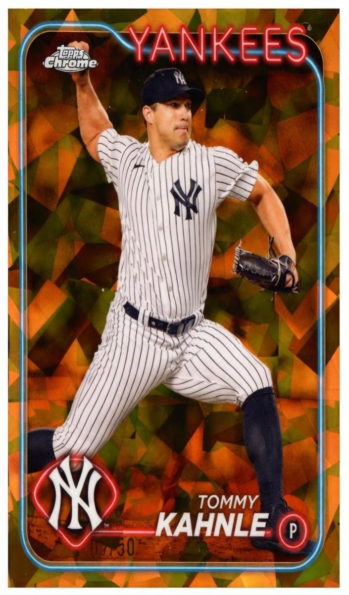 2024 Topps Chrome Sapphire Baseball Gold Tommy Kahnle #576