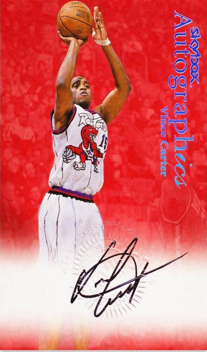 1999 Skybox Premium Basketball Vince Carter #NNO