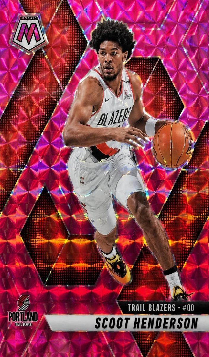 2024 Panini Mosaic Basketball Pink Scoot Henderson #165
