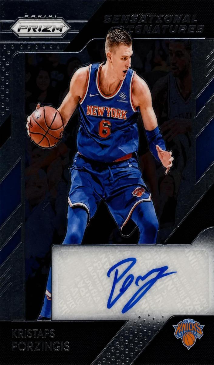 2018 Panini Prizm Basketball Kristaps Porzingis #45