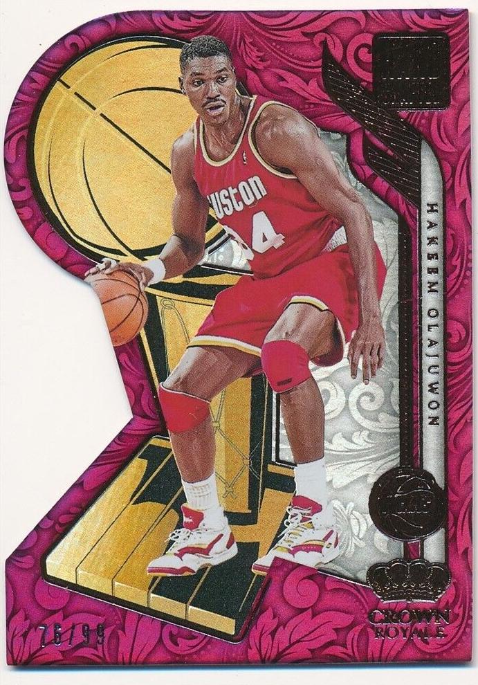2023 Panini Crown Royale Basketball Hakeem Olajuwon #9