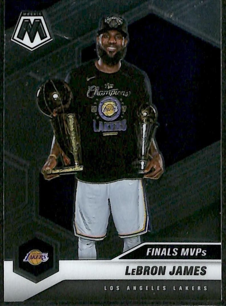 2020 Panini Mosaic Basketball Mosaic LeBron James #297 PSA 10