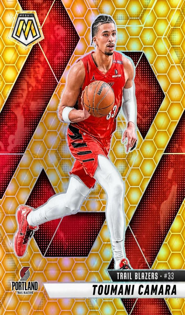 2024 Panini Mosaic Basketball Honeycomb Toumani Camara #157