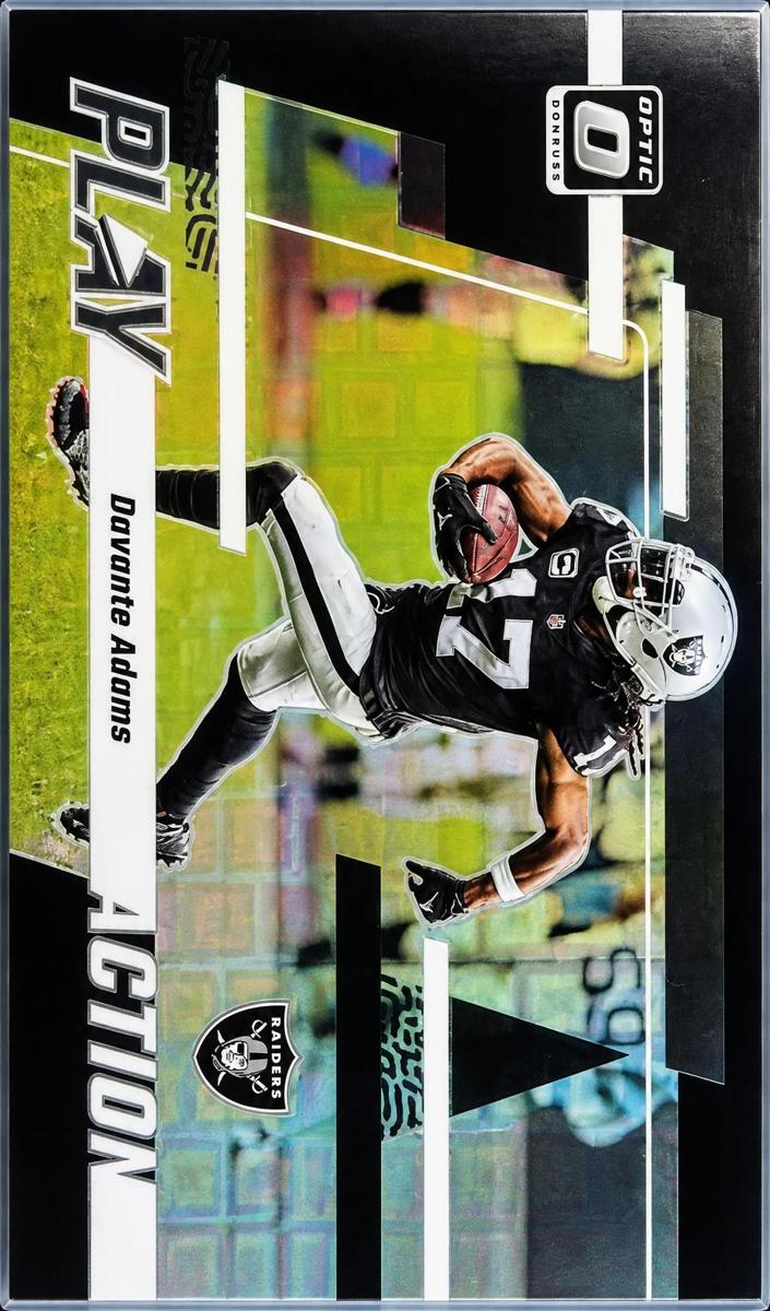 2023 Donruss Optic Football Black Pandora Davante Adams #2 PSA 9