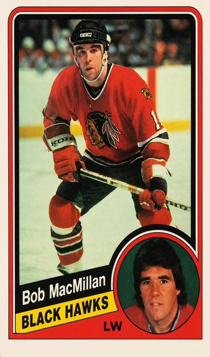 1984 O-Pee-Chee Hockey Bob Macmillan #40