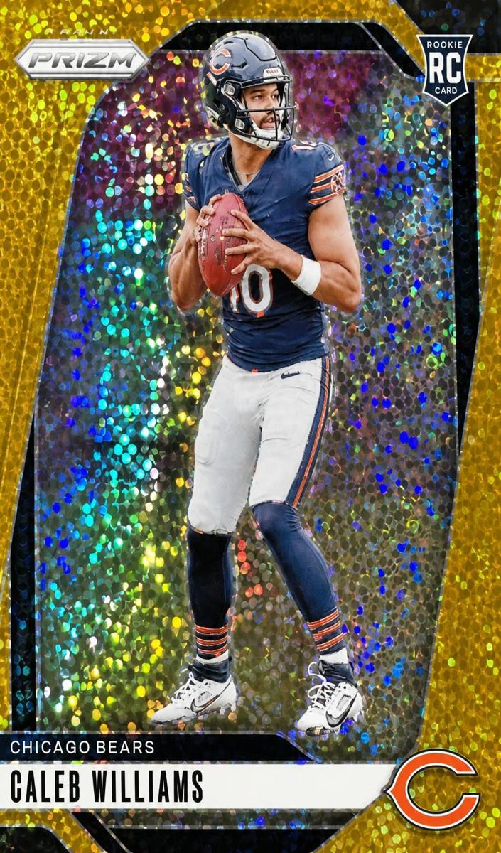 2024 Panini Prizm Football Gold Sparkle Caleb Williams #301 BGS 9.5
