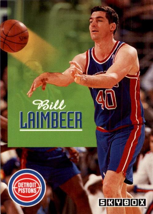 1992 Skybox Basketball Bill Laimbeer #70