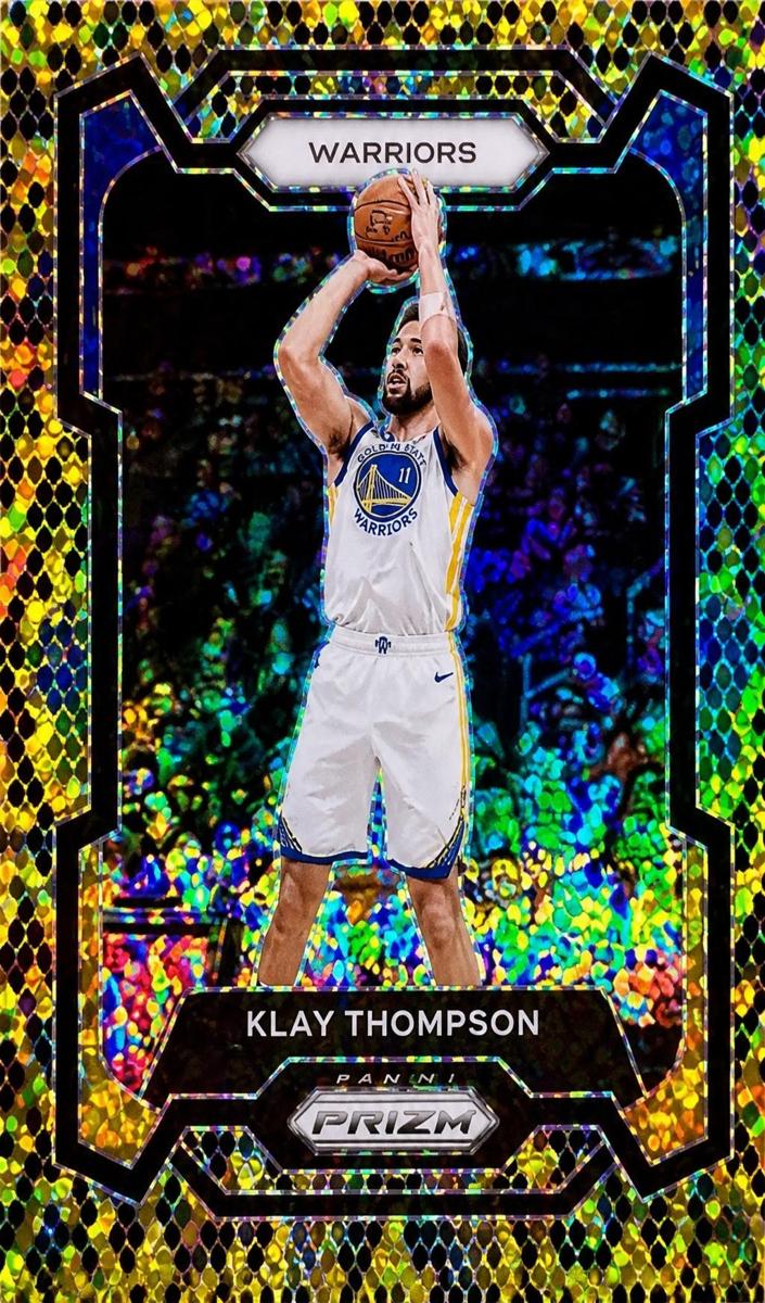 2023 Panini Prizm Basketball King Snake Klay Thompson #109