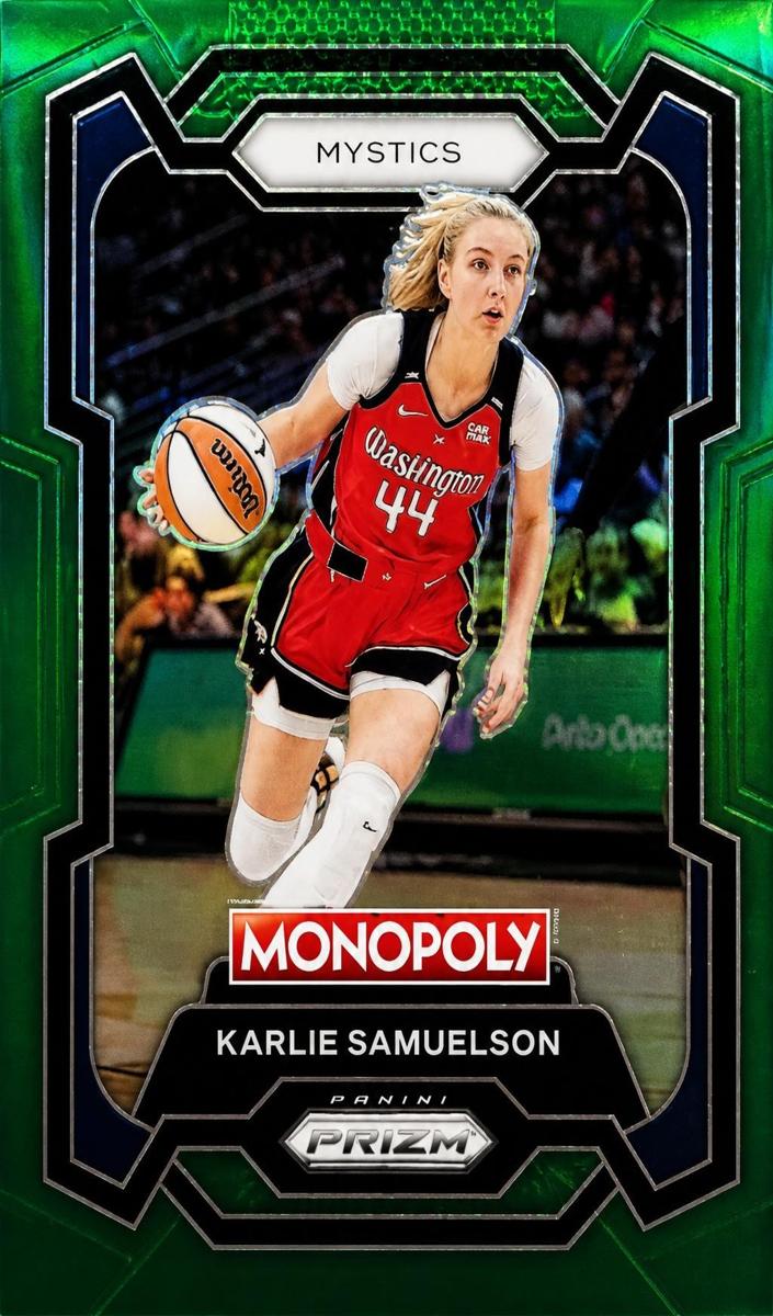 2024 Panini Prizm Monopoly WNBA Basketball Green Karlie Samuelson #33