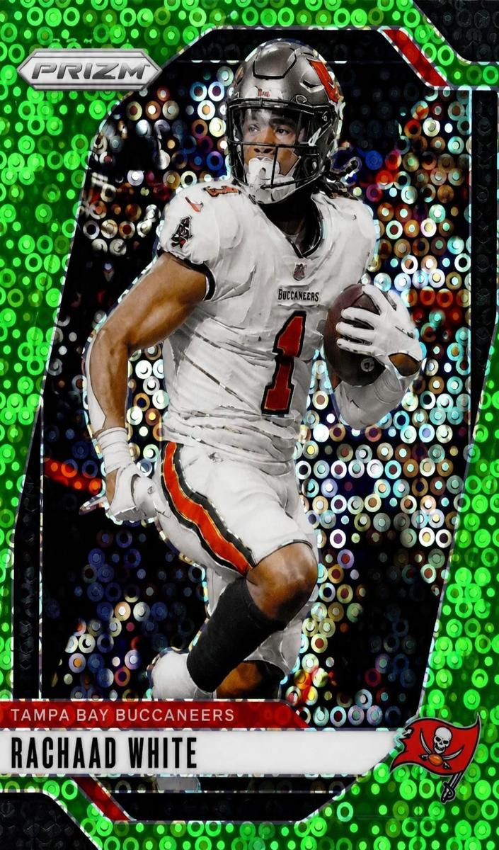 2024 Panini Prizm Football No Huddle Neon Green Rachaad White #269