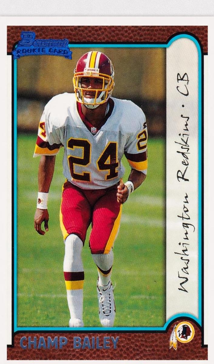 1999 Bowman Football Champ Bailey #177