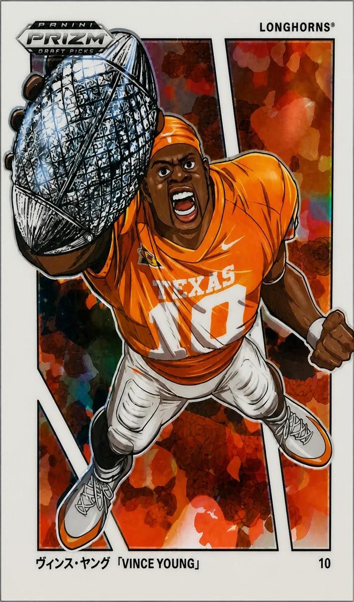 2025 Panini Prizm Draft Picks Football Vince Young #M-15