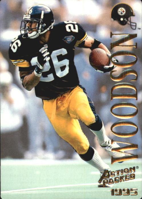 1995 Action Packed Football Rod Woodson #86