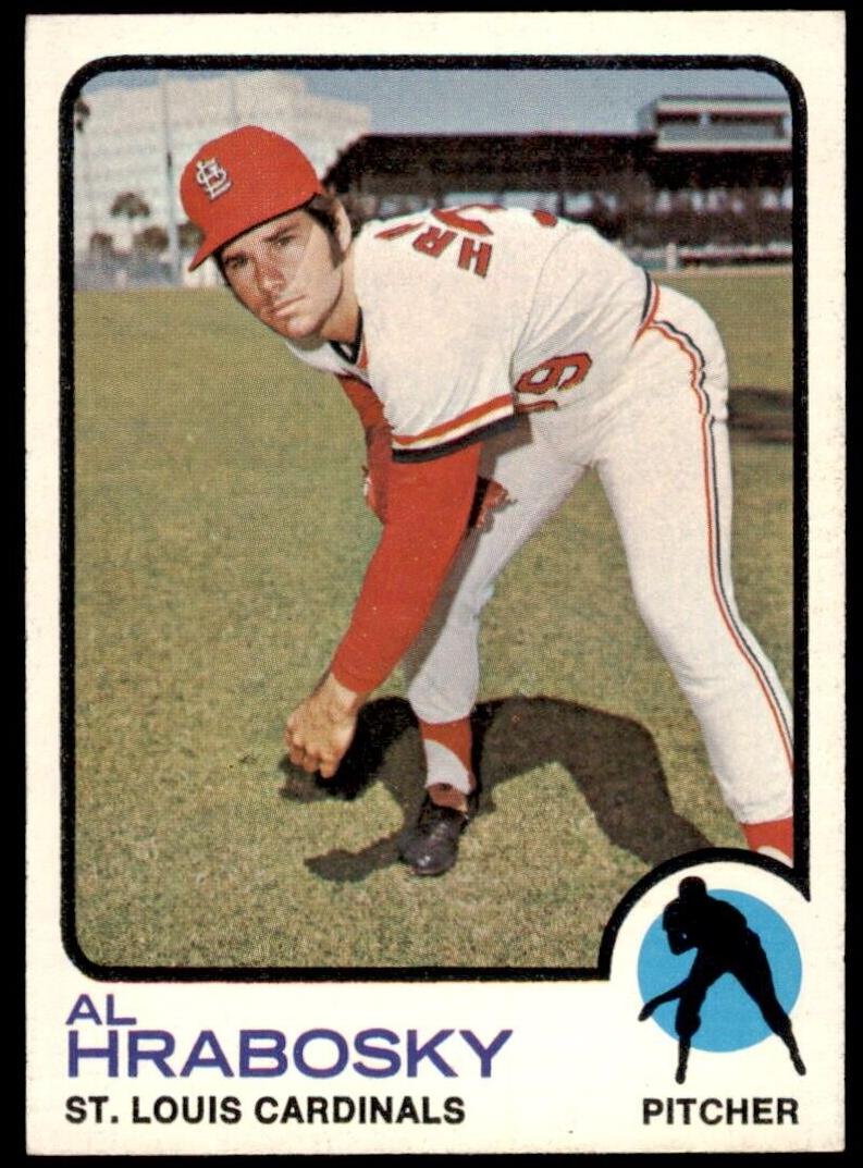 1973 Topps Baseball Al Hrabosky #153