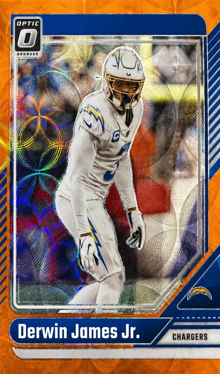2024 Donruss Optic Football Orange Scope Derwin James Jr. #111