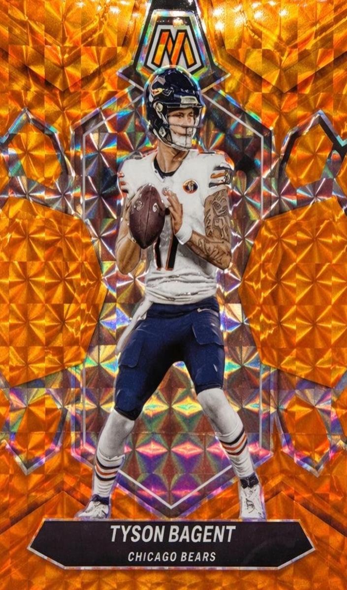 2024 Panini Mosaic Football Orange Tyson Bagent #36