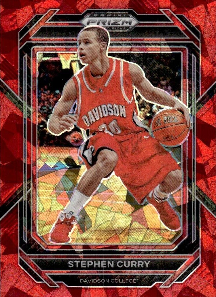 2023 Panini Prizm Draft Picks Basketball Red Ice Stephen Curry #53