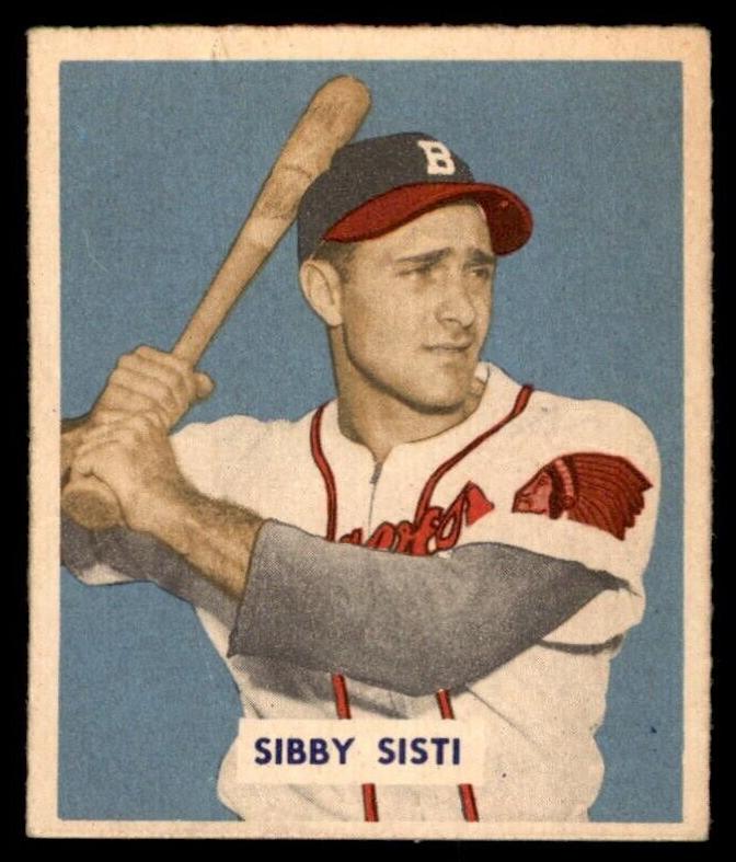 1949 Bowman Baseball Sibby Sisti #201 PSA 5.5