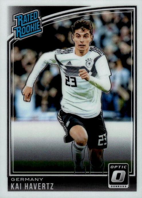 2018 Panini Donruss Soccer Kai Havertz #191 PSA 9