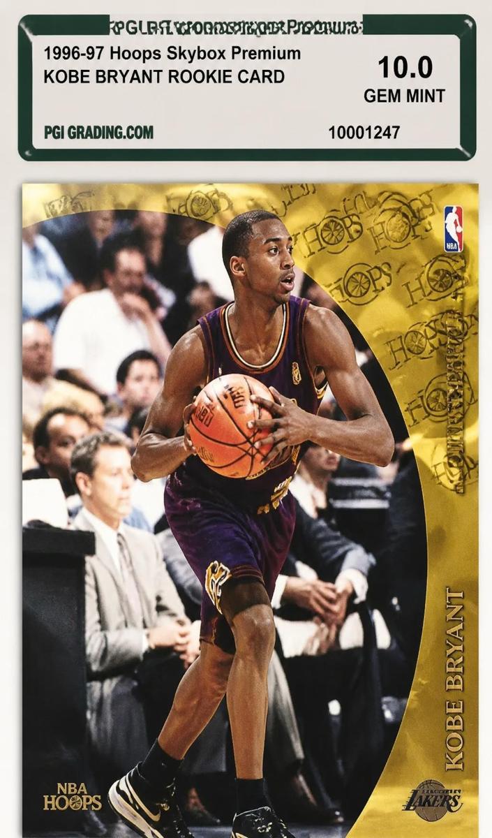 1998 Topps Finest Basketball Refractor Kobe Bryant #M37 PSA 9