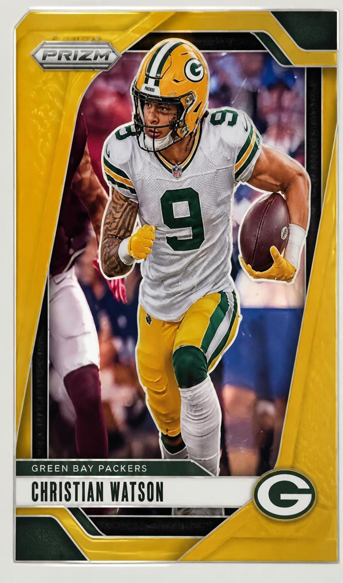 2024 Panini Prizm Football Choice Gold Christian Watson #103