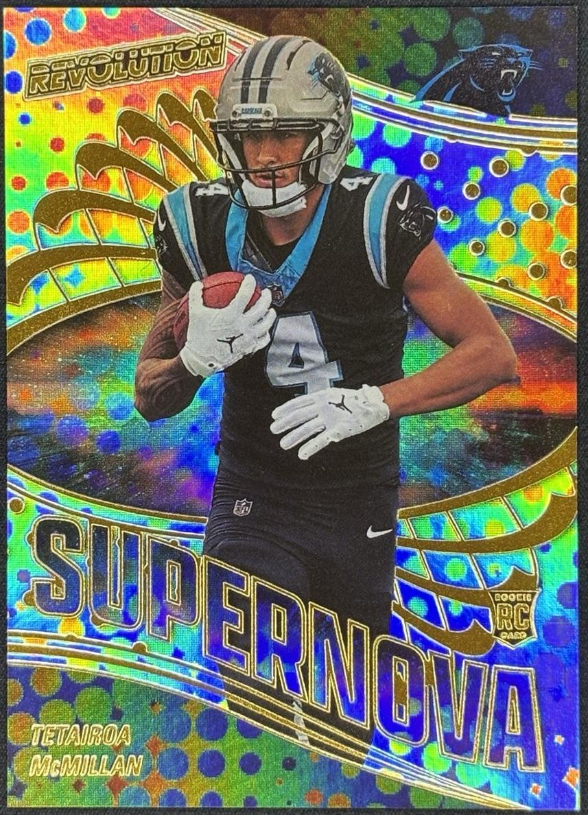 2025 Panini Revolution Football Tetairoa McMillan #6