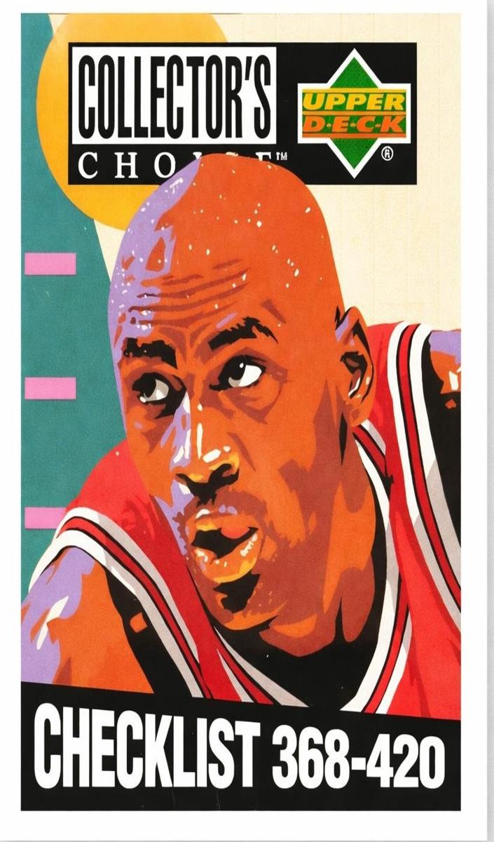 1994 Upper Deck Collector's Choice Basketball Michael Jordan #420 PSA 9