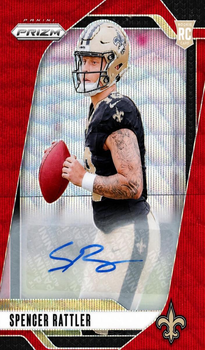 2024 Panini Prizm Football Red Wave Spencer Rattler #388