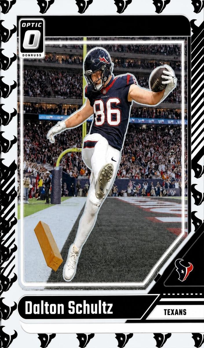2024 Donruss Optic Football Team Logo Dalton Schultz #80