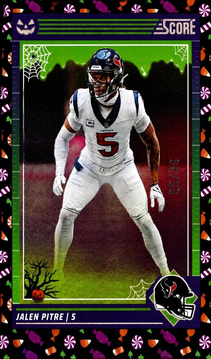 2024 Panini Score-a-Treat Football Trick or Treat Jalen Pitre #116