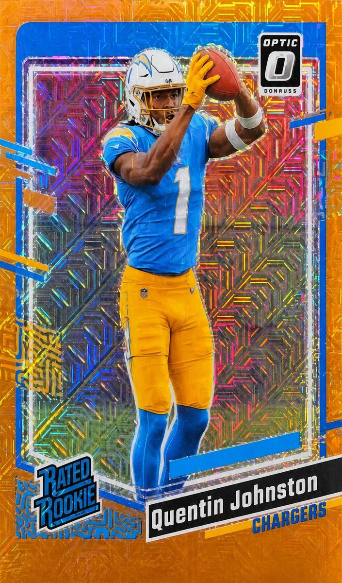 2023 Donruss Optic Football Bronze Mojo Quentin Johnston #265