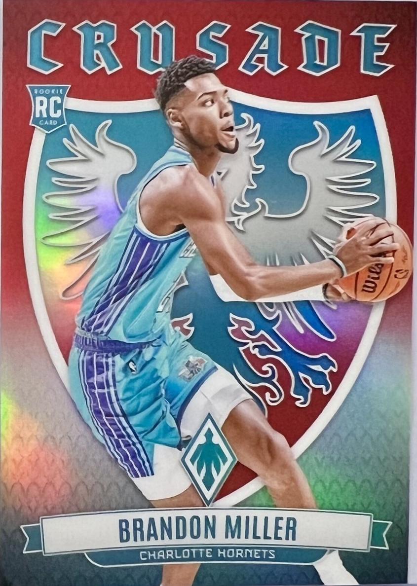 2023 Panini Phoenix Basketball Red Brandon Miller #18 PSA 10