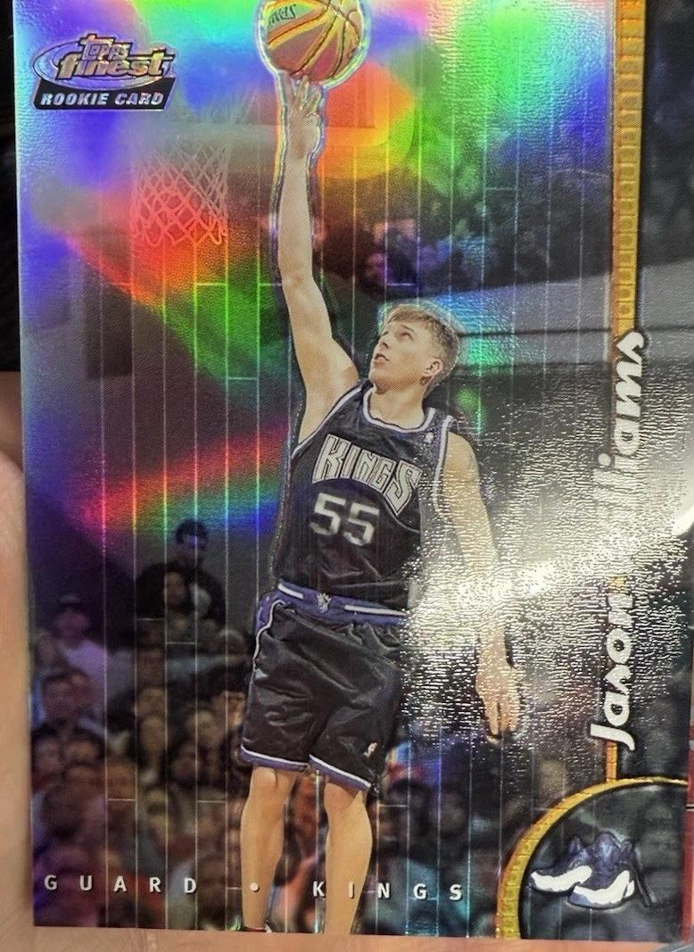 1998 Topps Finest Basketball Refractor Jason Williams #232