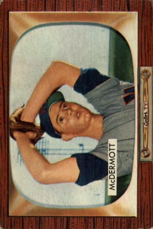 1955 Bowman Baseball Maurice McDermott #165