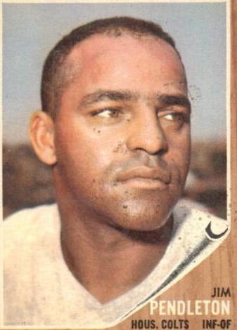 1962 Topps Baseball Jim Pendleton #432 PSA 7.5
