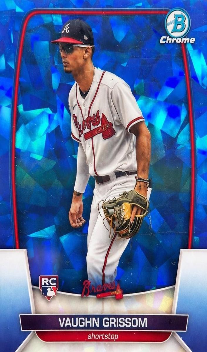 2023 Bowman Chrome Sapphire Baseball Vaughn Grissom #37 PSA 10