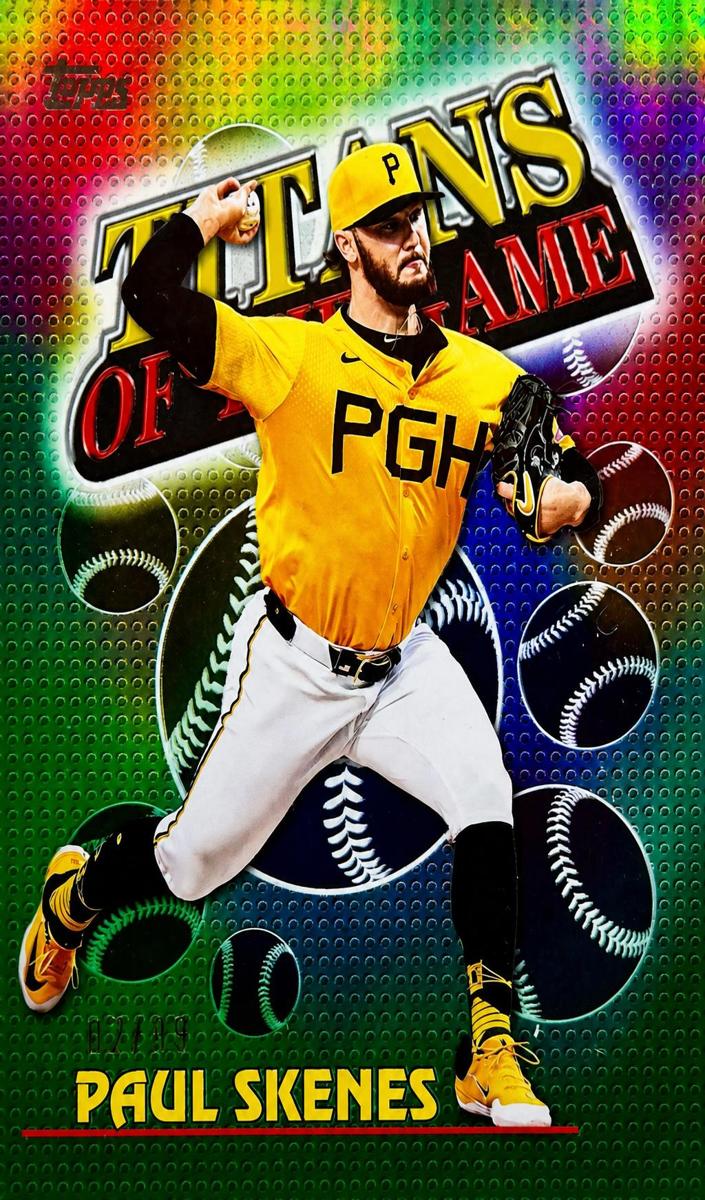 2026 Topps Baseball Green Foil Paul Skenes #TOG-14