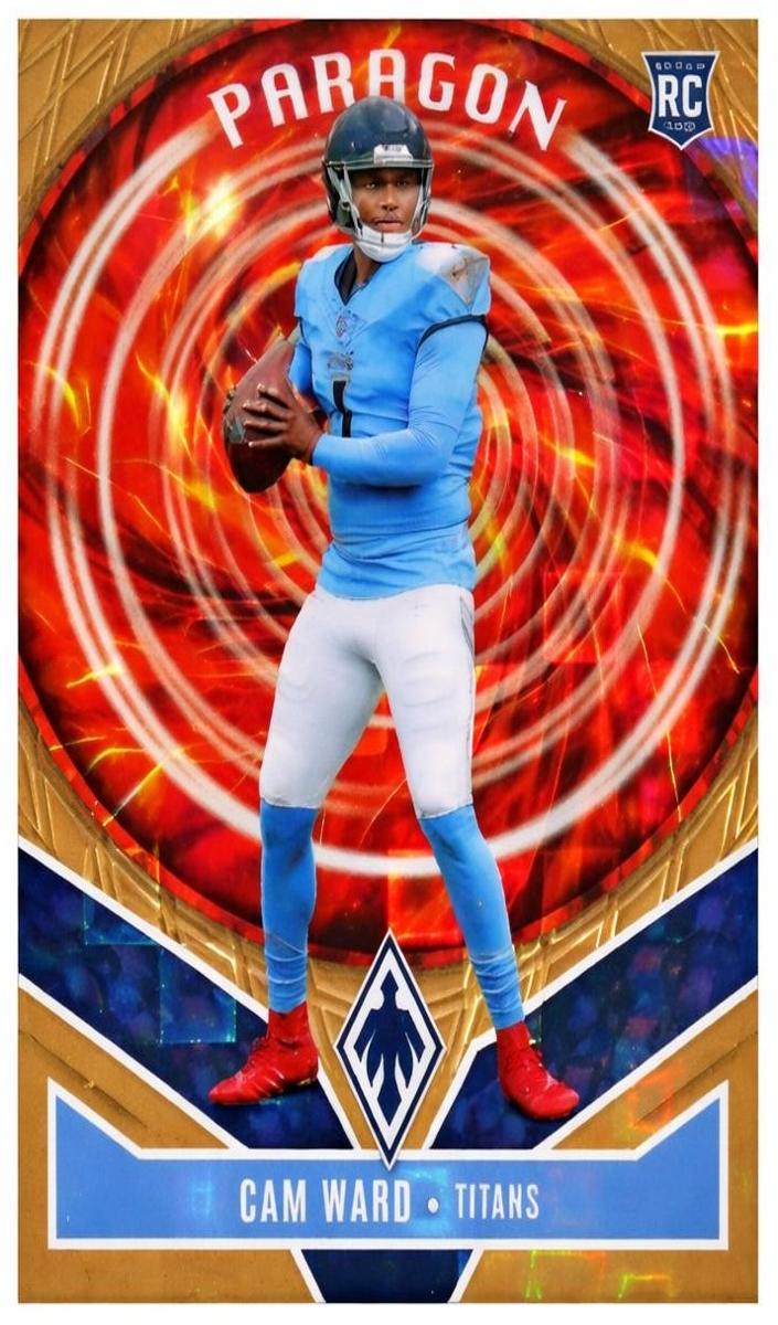 2025 Panini Phoenix Football Bronze Pandora Cam Ward #2