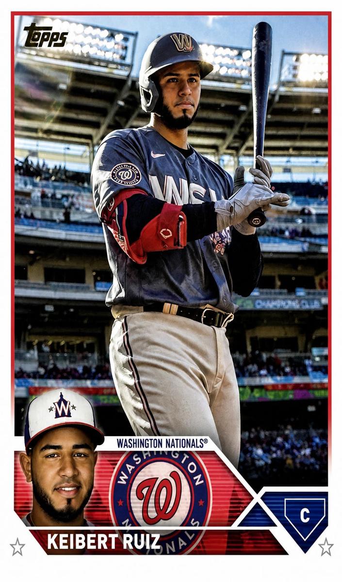 2023 Topps Baseball Keibert Ruiz #130