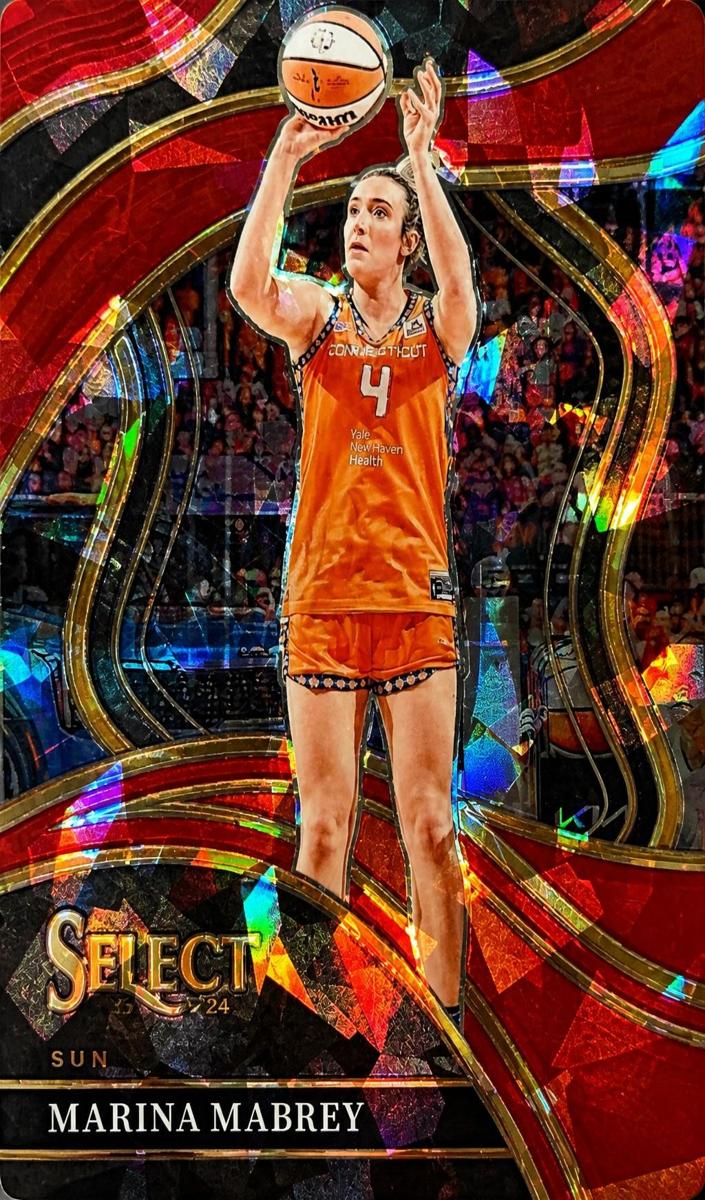 2024 Panini Select WNBA Basketball Red Ice Marina Mabrey #229