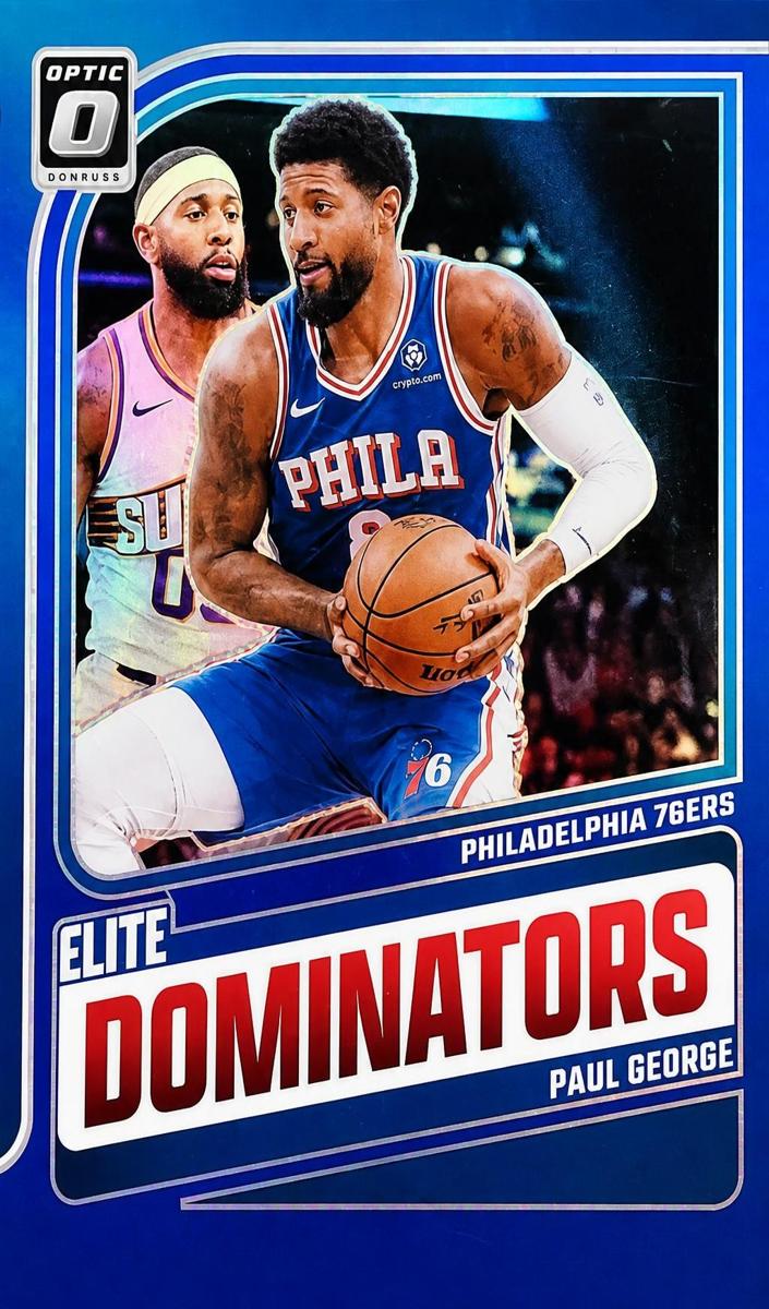 2024 Donruss Optic Basketball Blue Paul George #11