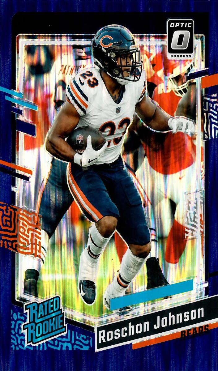 2023 Donruss Optic Football Purple Roschon Johnson #217