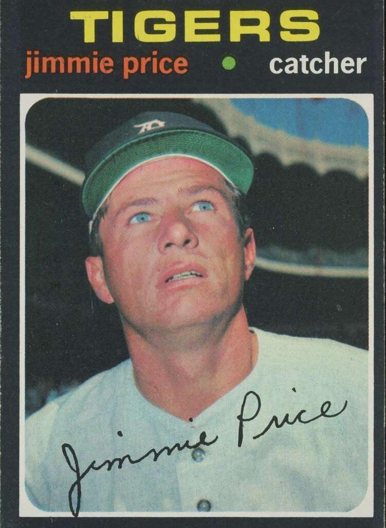 1971 Topps Baseball Jimmie Price #444