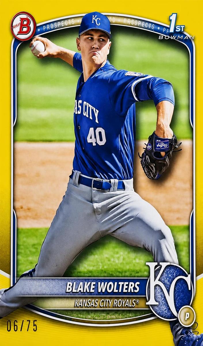 2025 Bowman Baseball Yellow Blake Wolters #BP-76